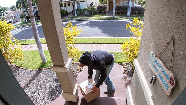 Porch pirates are on the rise and Florida is cracking down !